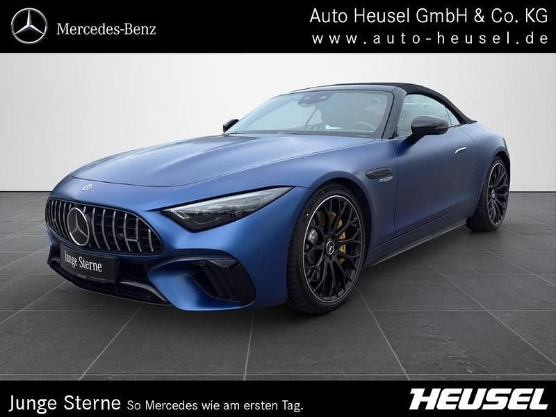Blau Gebraucht 2023 Mercedes SL63 AMG AMG Cabrio | 145.900 € (Teuer) - Bild 1/4
