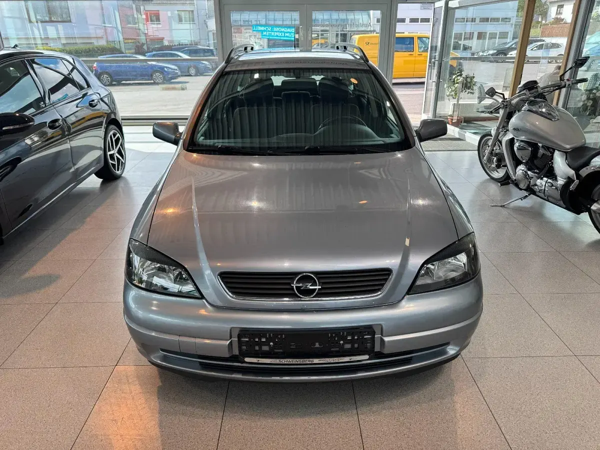 Gebraucht Opel Astra Enjoy 101 PS (74 kW) 2003 Grau Kombi