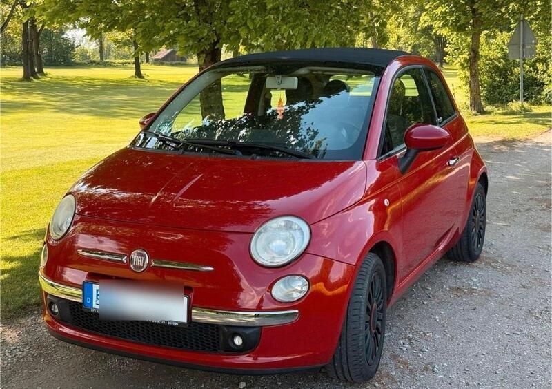 Rot Gebraucht 2010 Fiat 500 Cabrio | 5.400 € (Fairer Preis) - Bild 1/4