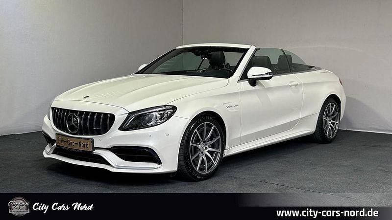 Diamantweiss lack Gebraucht 2019 Mercedes C63 AMG AMG Cabrio | 55.999 € (Superpreis) - Bild 1/4