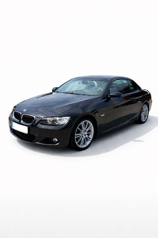 Schwarz Gebraucht 2009 BMW 330 Cabriolet Sport Line Cabrio | 17.000 € (Teuer) - Bild 1/4