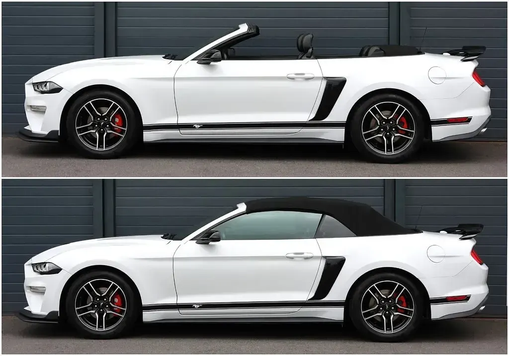 Gebraucht Ford Mustang 309 PS (227 kW) 2019 Weiß Cabrio