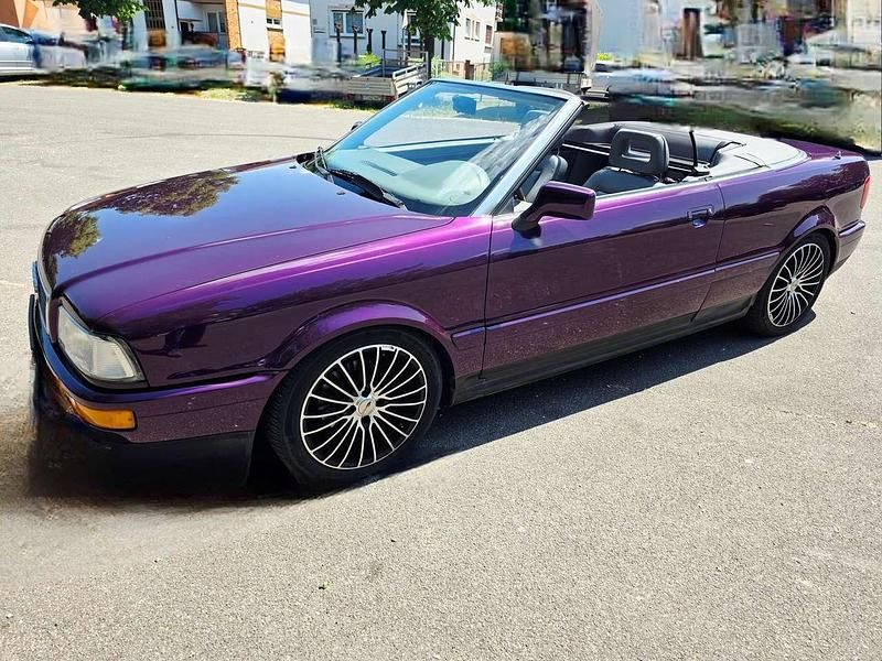 Violett Gebraucht 1994 Audi Cabriolet Cabrio | 14.500 € - Bild 1/4