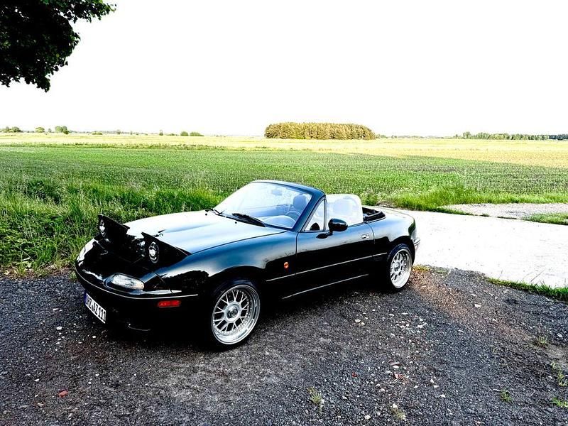 Gebraucht Mazda MX5 90 PS (66 kW) 1995 Grün Cabrio
