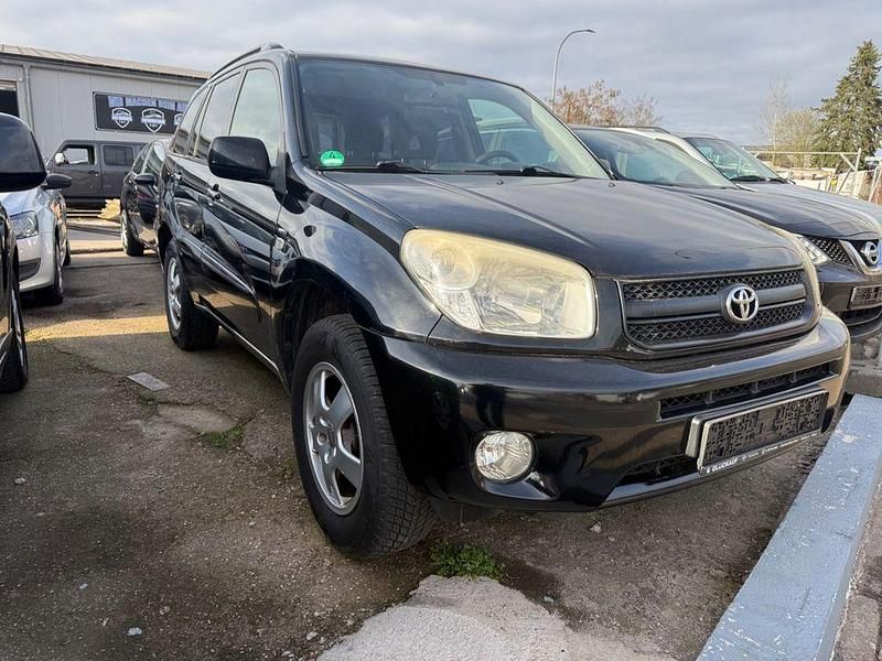 Gebraucht Toyota RAV4 Basis 125 PS (91 kW) 2003 Schwarz SUV