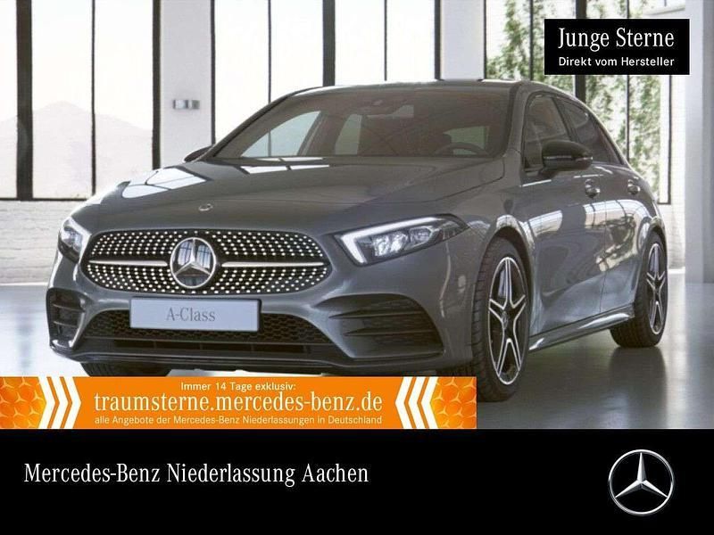 Grau Gebraucht 2021 Mercedes A180 AMG Kleinwagen | 27.990 € (Fairer Preis) - Bild 1/2
