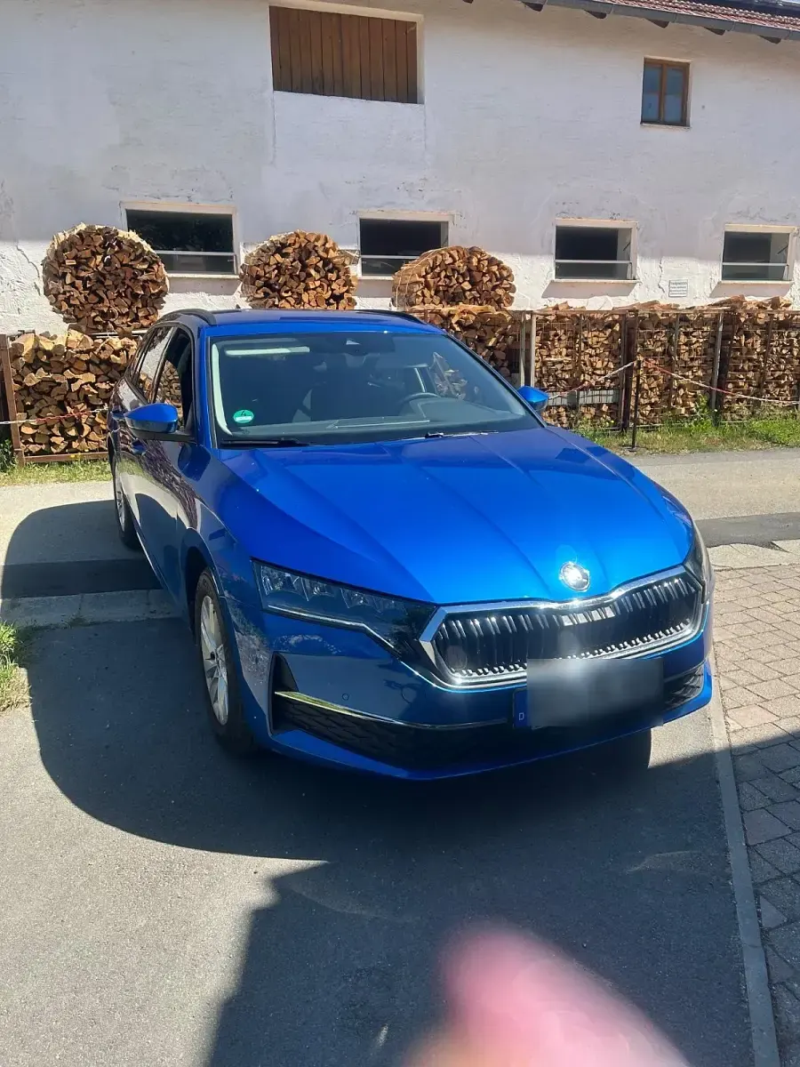 Gebraucht Skoda Octavia 150 PS (110 kW) 2024 Blau Kombi