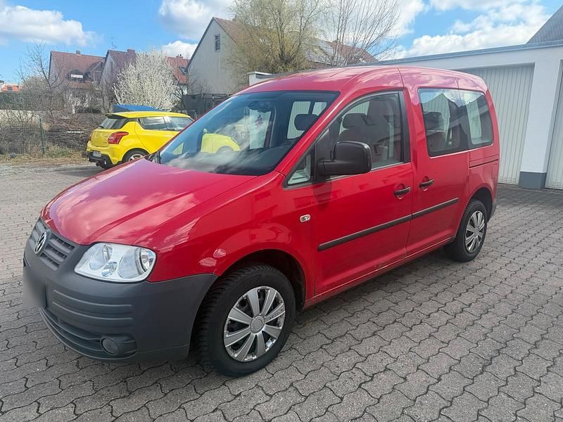 Gebraucht VW Caddy Life 105 PS (77 kW) 2009 Rot Van / Kleinbus