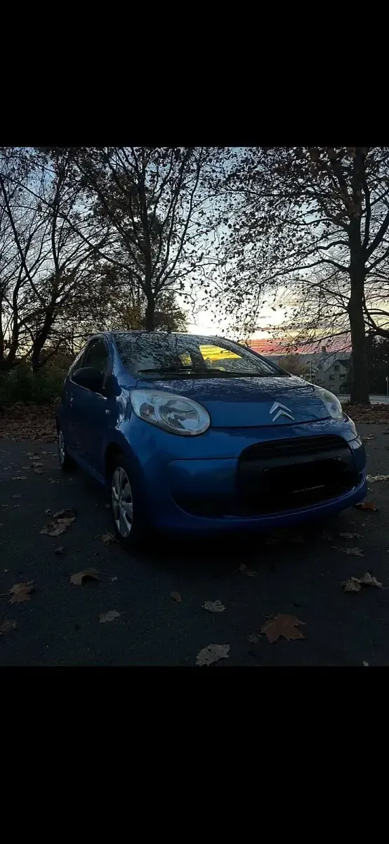 Gebraucht Citroën C1 63 PS (46 kW) 2009 Blau Kleinwagen