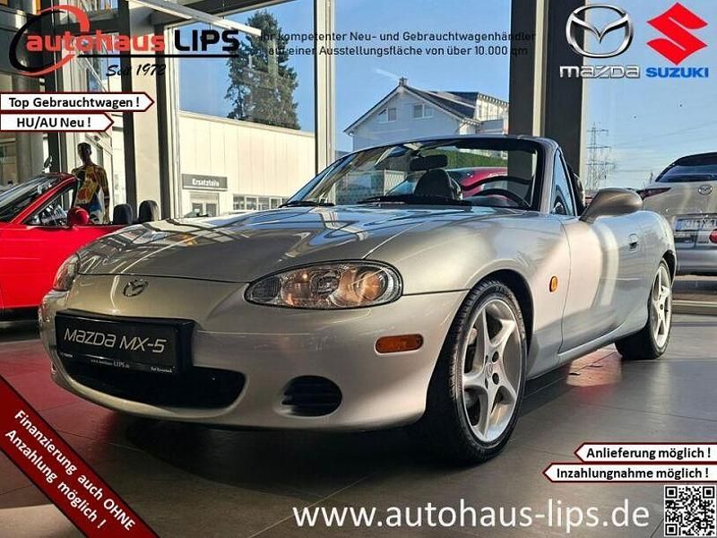 Silber Gebraucht 2003 Mazda MX5 Cabrio | 10.990 € (Teuer) - Bild 1/4