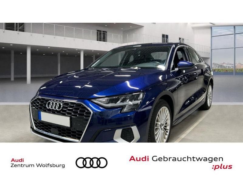 Navarrablau metallic Gebraucht 2022 Audi A3 Advanced Plus Limousine | 22.690 € (Guter Preis) - Bild 1/4