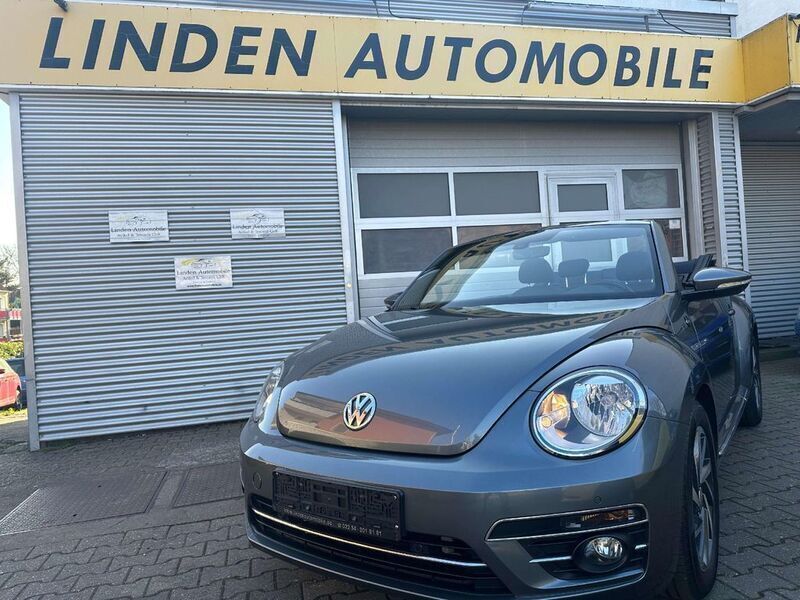 Grau Gebraucht 2018 VW Beetle Design Cabrio | 14.950 € (Superpreis) - Bild 1/4