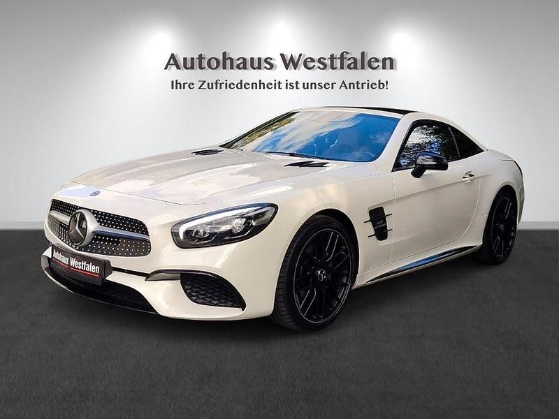 Weiß Gebraucht 2017 Mercedes SL500 AMG Cabrio | 65.990 € (Etwas zu teuer) - Bild 1/4