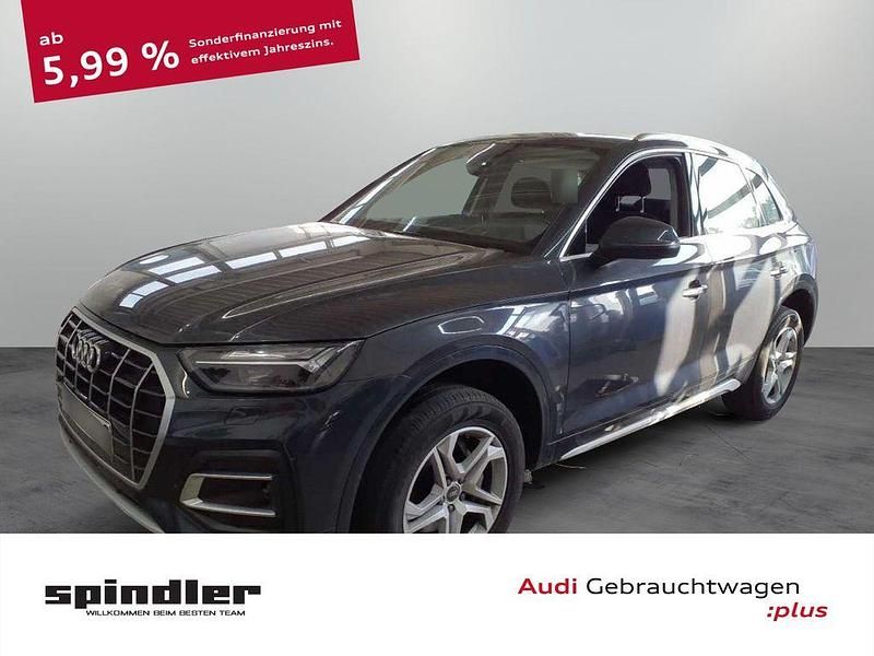 Manhattangrau metallic Gebraucht 2021 Audi Q5 Ambiente SUV | 33.480 € (Fairer Preis) - Bild 1/4