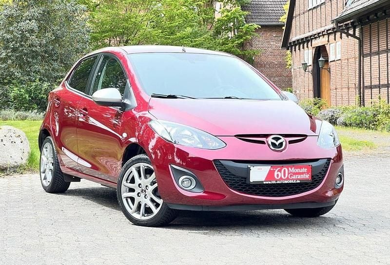 Second-hand Mazda 2 Sendo 84 CP (61 kW) 2014 Roșu Berlinǎ
