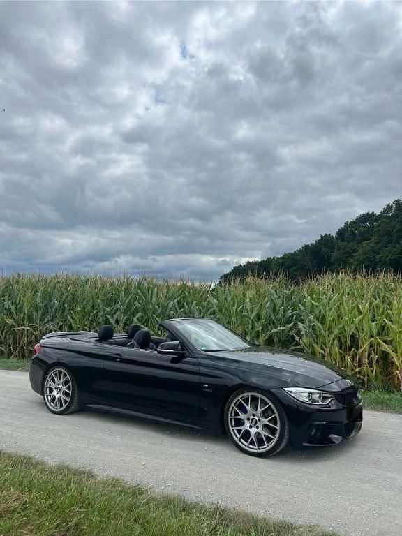 Schwarz Gebraucht 2014 BMW 435 M Sport Cabrio | 37.900 € - Bild 1/4