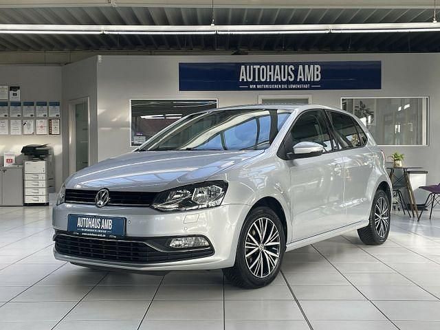 Silber Gebraucht 2016 VW Polo Allstar Kleinwagen | 9.800 € (Fairer Preis) - Bild 1/4