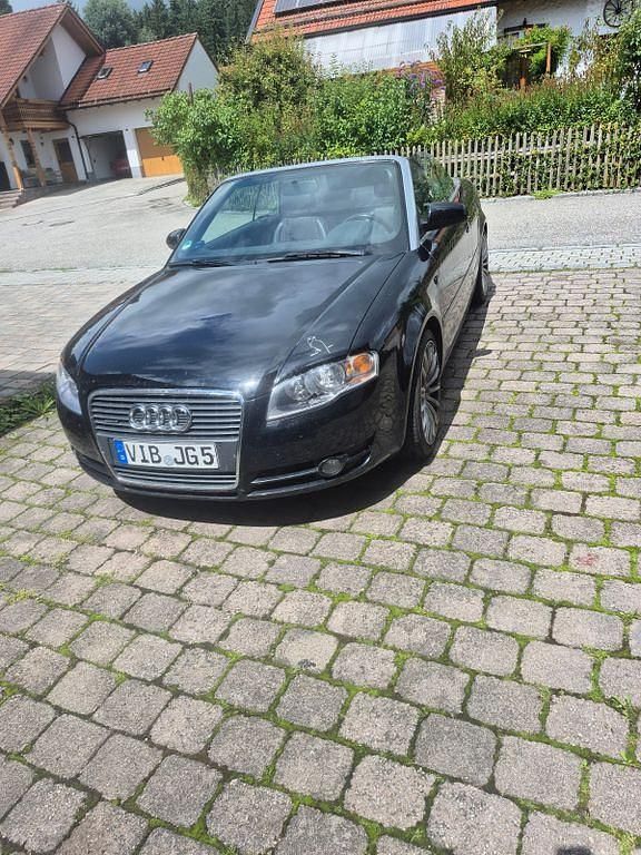 Schwarz Gebraucht 2007 Audi A4 Cabriolet Sport Cabrio | 4.900 € (Superpreis) - Bild 1/4