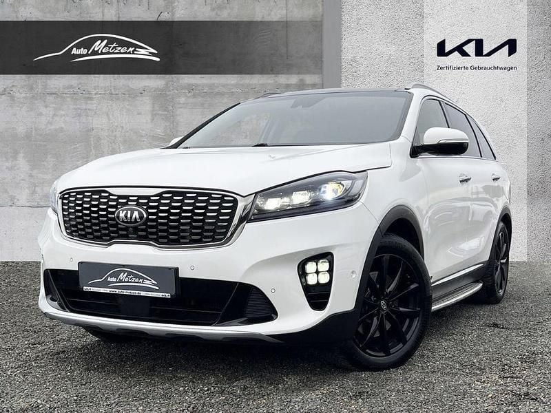 Gebraucht Kia Sorento GT-Line 200 PS (147 kW) 2019 Swp) snow white pearl met (weiss SUV