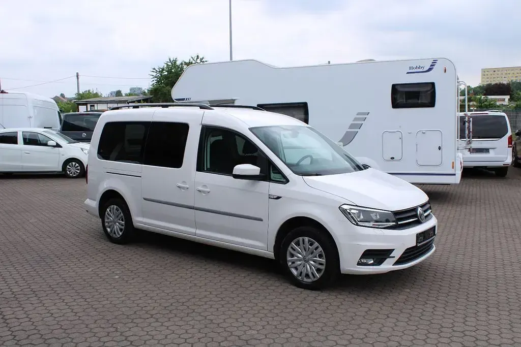 Gebraucht VW Caddy Maxi 150 PS (110 kW) 2017 Weiß Van / Kleinbus