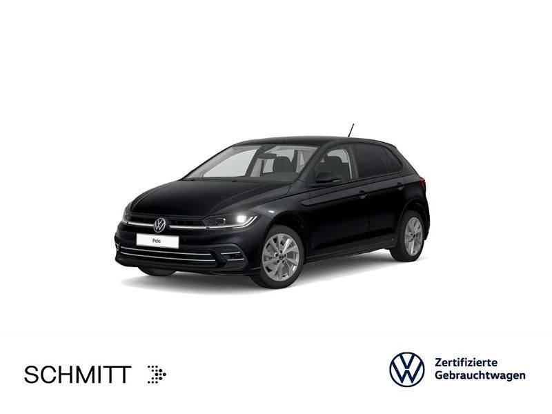 Gebraucht VW Polo Style 95 PS (69 kW) 2021 Schwarz Kleinwagen