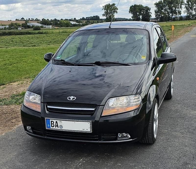 Schwarz Gebraucht 2004 Chevrolet Kalos SX Limousine | 1.800 € (Guter Preis) - Bild 1/4