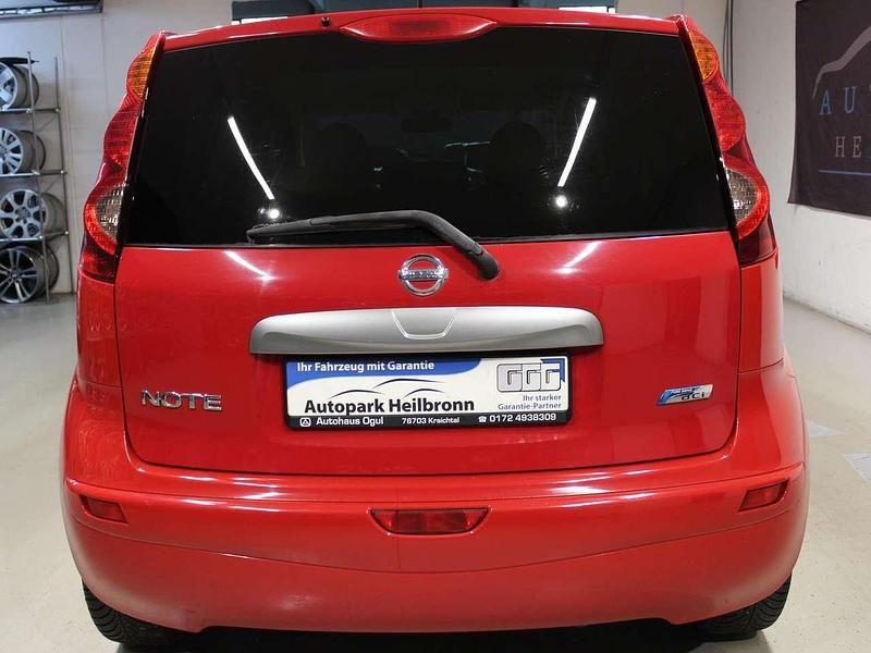 Gebraucht Nissan Note Acenta 88 PS (64 kW) 2012 Rot Van / Kleinbus