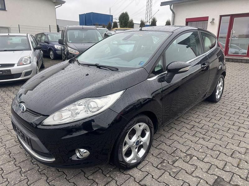 Gebraucht Ford Fiesta Titanium 82 PS (60 kW) 2009 Schwarz Kleinwagen