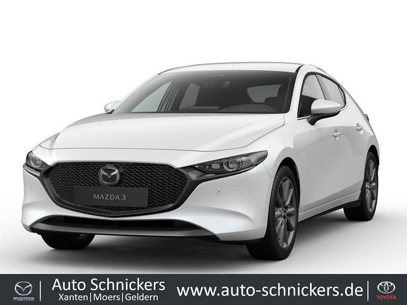 Weiss Neu 2025 Mazda 3 Exclusive-Line Limousine | 29.490 € (Etwas zu teuer) - Bild 1/4