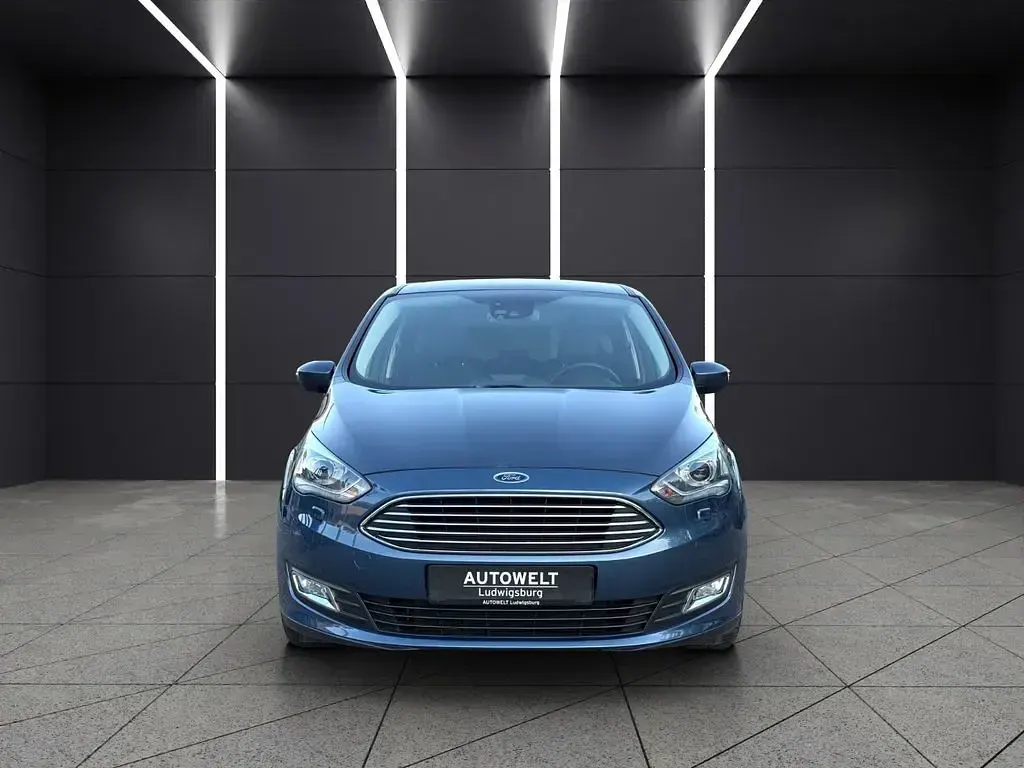 Gebraucht Ford C-MAX Titanium 150 PS (110 kW) 2019 Blau Van / Kleinbus