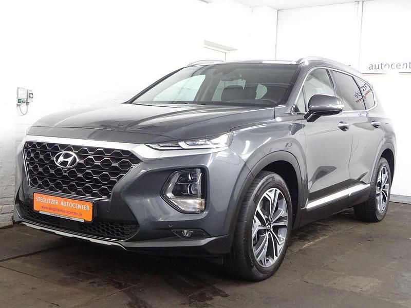 Rain forest / met Gebraucht 2019 Hyundai Santa Fe Premium SUV | 27.900 € (Teuer) - Bild 1/4