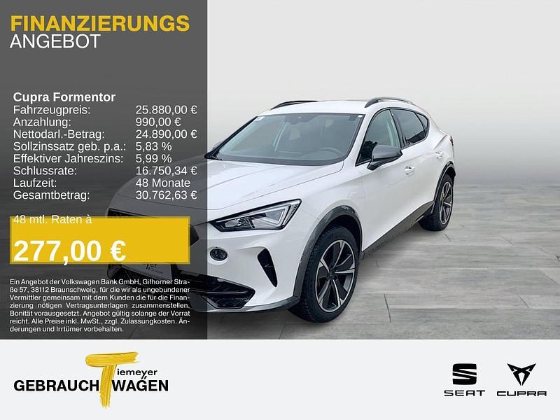 Weiß Gebraucht 2024 Cupra Formentor SUV | 24.990 € (Fairer Preis) - Bild 1/4