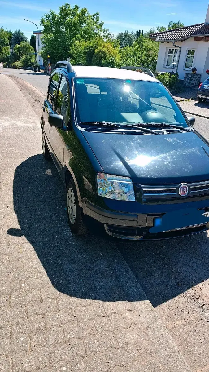 Gebraucht Fiat Panda 60 PS (44 kW) 2009 Schwarz Kleinwagen