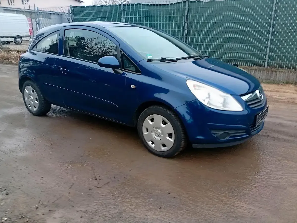 Gebraucht Opel Corsa 75 PS (55 kW) 2007 Blau Kleinwagen