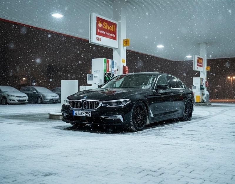 Gebraucht BMW 530 Luxury Line 265 PS (194 kW) 2017 Schwarz Limousine