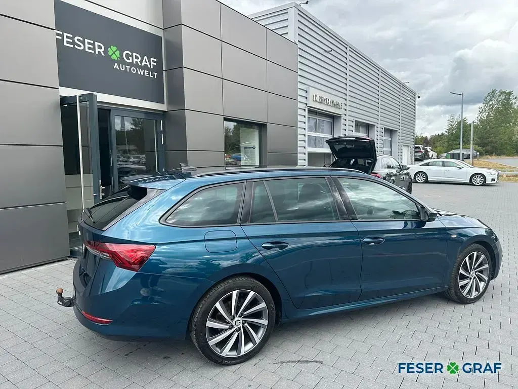 Gebraucht Skoda Octavia 150 PS (110 kW) 2023 Blau Kombi