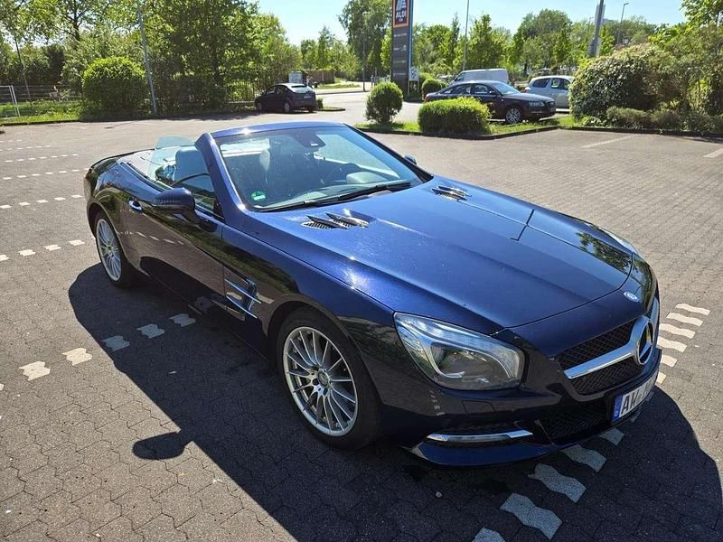 Gebraucht Mercedes SL350 306 PS (225 kW) 2013 Blau Cabrio