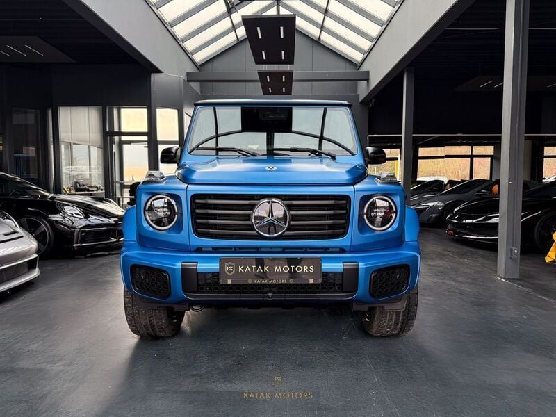 Neu Mercedes G580 AMG 431 kW (587 PS) 2025 Suedseeblau magno SUV