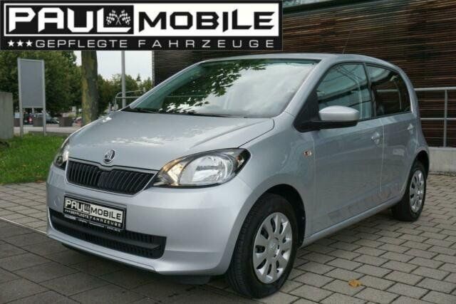 Gebraucht Skoda Citigo Ambition 60 PS (44 kW) 2013 Silber metallic Kleinwagen