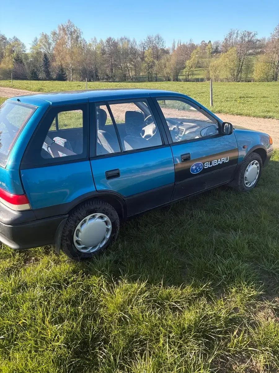Gebraucht Subaru Justy 68 PS (50 kW) 1998 Blau Kleinwagen