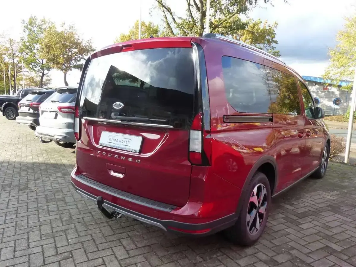 Gebraucht Ford Grand Tourneo Connect Active 122 PS (89 kW) 2024 Rot (maplered met.) Van / Kleinbus