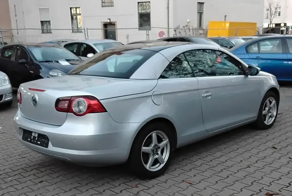 Brugt VW Eos Edition 140 HK (102 kW) 2008 Sølv Cabriolet