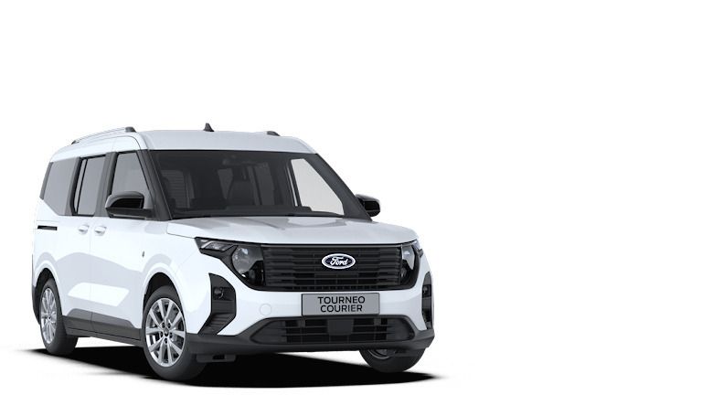 Frozen white Neu 2024 Ford Tourneo Courier Titanium Van / Kleinbus | 29.694 € (Etwas zu teuer) - Bild 1/1