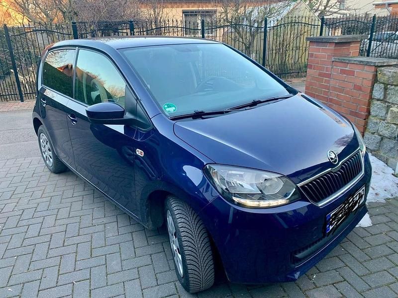 Blau Gebraucht 2017 Skoda Citigo Ambition Kleinwagen | 6.990 € (Fairer Preis) - Bild 1/4