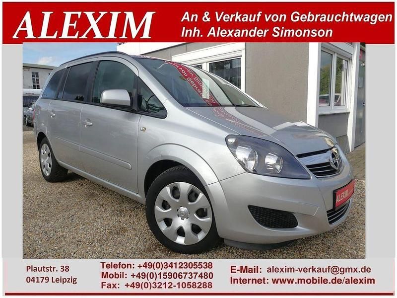 Silber Gebraucht 2014 Opel Zafira Family Van / Kleinbus | 4.700 € (Fairer Preis) - Bild 1/4