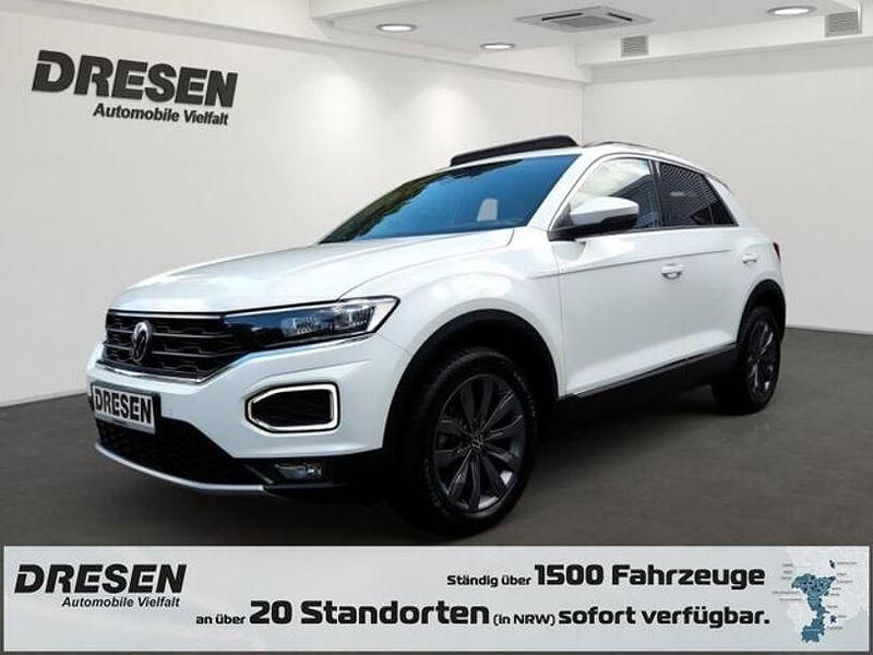 Weiß Gebraucht 2021 VW T-Roc Sportline SUV | 24.590 € (Guter Preis) - Bild 1/4