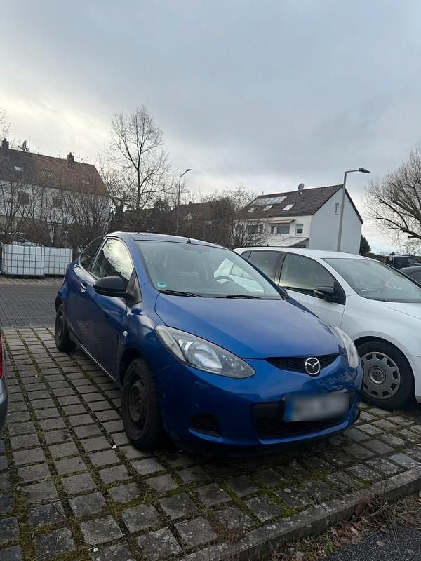 Gebraucht Mazda 2 74 PS (54 kW) 2009 Blau Kleinwagen