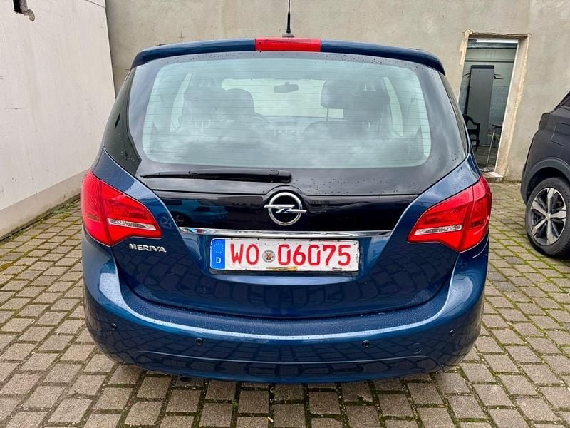 Gebraucht Opel Meriva Selection 101 PS (74 kW) 2013 Blau Van / Kleinbus
