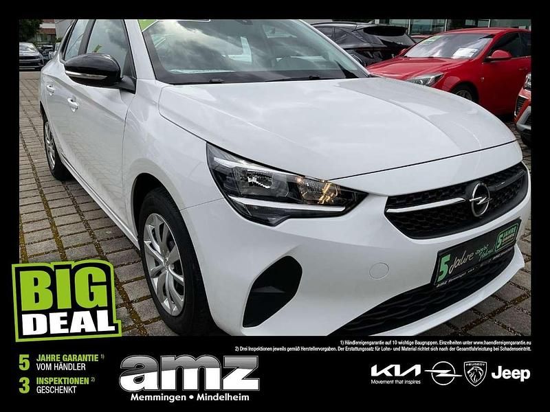 Jade weiss/arktis weiss Gebraucht 2022 Opel Corsa Edition Kleinwagen | 10.990 € (Superpreis) - Bild 1/4