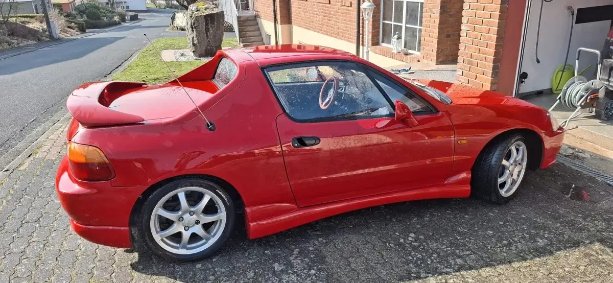 Gebraucht Honda CR-X 125 PS (91 kW) 1992 Rot Cabrio